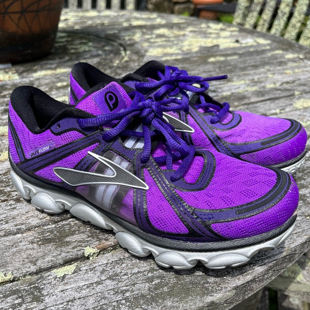 Brooks Pure Flow Women's Running Shoes Purple Size 7.5